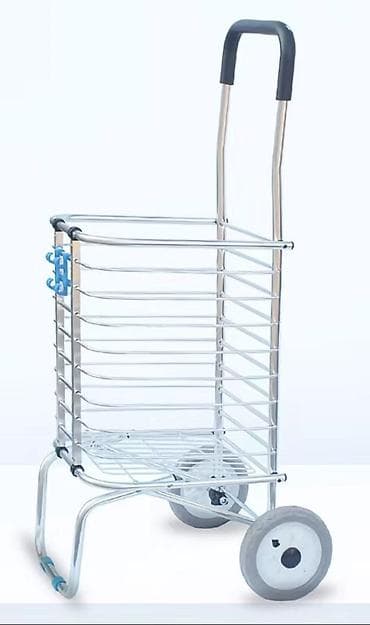 Складная тележка для покупок at lalafo.kg — 4 Складная тележка для покупок — 4