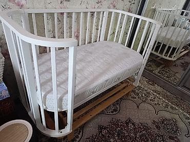 Продаем детскую кровать 120*60 RANT "SANDY" с маятниковым механизмом at lalafo.kg Продаем детскую кровать 120*60 RANT "SANDY" с маятниковым механизмом