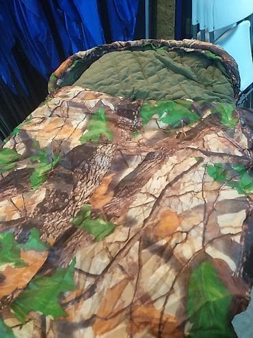 Продается б/у камуфляжный спальный мешок в компрессионном чехле. 1000 at lalafo.kg Продается б/у камуфляжный спальный мешок в компрессионном чехле. 1000