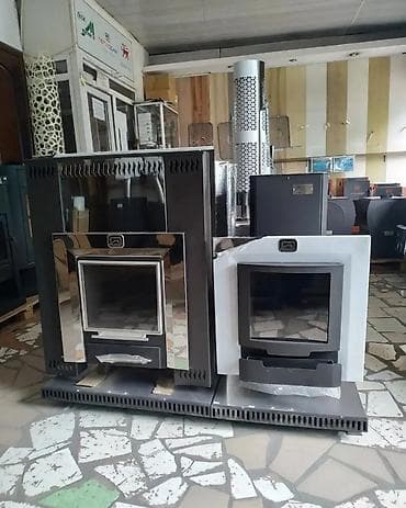 Дровяные камины: Печь банная с каминным эффектом на дровах В печи для бани Панорама at lalafo.kg — 1 Дровяные камины: Печь банная с каминным эффектом на дровах В печи для бани Панорама — 1