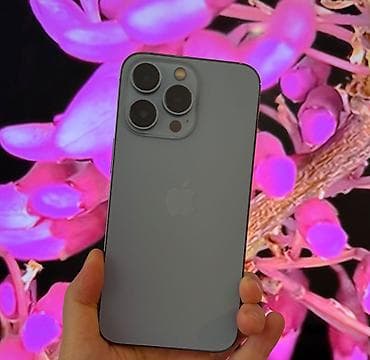 IPhone 13 Pro, Колдонулган, 128 ГБ, Sierra Blue, Коргоочу айнек, Каптама, Кабель, 76 % lalafo.kg да IPhone 13 Pro, Колдонулган, 128 ГБ, Sierra Blue, Коргоочу айнек, Каптама, Кабель, 76 %