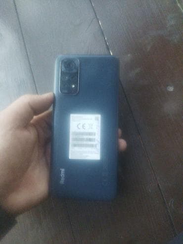 Смартфон Redmi (серия Note) в темно‑синем цвете. Ключевые at lalafo.kg Смартфон Redmi (серия Note) в темно‑синем цвете. Ключевые