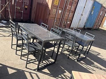 Стол и стул для кафе, Новый, Самовывоз, Платная доставка at lalafo.kg Стол и стул для кафе, Новый, Самовывоз, Платная доставка