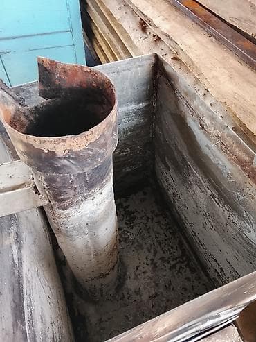 Металлическая печь с водяным баком (самоварного типа) - Топка из lalafo.kg да — 1 Металлическая печь с водяным баком (самоварного типа) - Топка из — 1