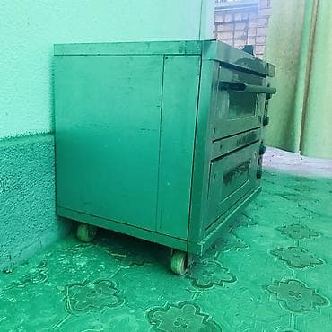 Профессиональная электрическая печь для пиццы/выпечки, 2-х камерная lalafo.kg да Профессиональная электрическая печь для пиццы/выпечки, 2-х камерная
