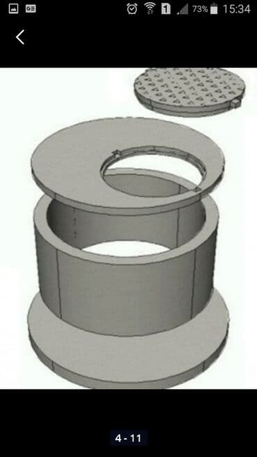 Предлагаем (ЖБИ) Кольца железобетонные для септика: Доставка с Завода at lalafo.kg Предлагаем (ЖБИ) Кольца железобетонные для септика: Доставка с Завода