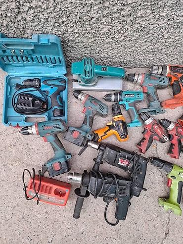 Балталар: Продам Эл.инструмент, есть рабочий (дрели, шуруповерт, шлиф машинка и lalafo.kg да — 3 Балталар: Продам Эл.инструмент, есть рабочий (дрели, шуруповерт, шлиф машинка и — 3