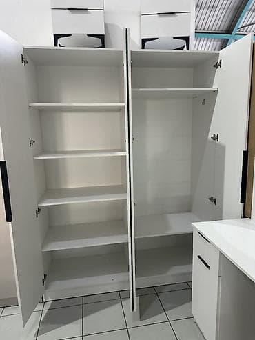 Шифоньер, шкаф для одежды, Новый, Прямой, ЛДСП at lalafo.kg Шифоньер, шкаф для одежды, Новый, Прямой, ЛДСП