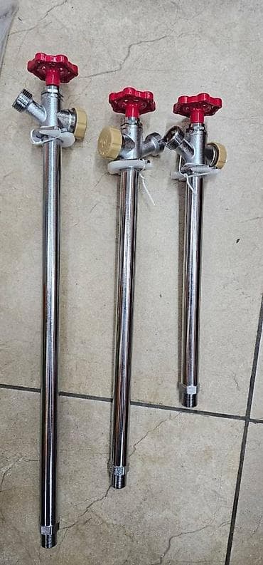 Суу аралаштыргычтар: Кран незамерзающий для стен применяется для круглогодичного lalafo.kg да — 1 Суу аралаштыргычтар: Кран незамерзающий для стен применяется для круглогодичного — 1