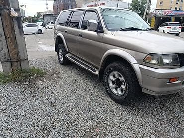 Mitsubishi Pajero Sport: 1998 г., 3 л, Автомат, Бензин, Внедорожник at lalafo.kg Mitsubishi Pajero Sport: 1998 г., 3 л, Автомат, Бензин, Внедорожник