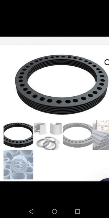 Лотки теплотрассы: Уплотнительное резиновое кольцо диам 100 at lalafo.kg — 2 Лотки теплотрассы: Уплотнительное резиновое кольцо диам 100 — 2