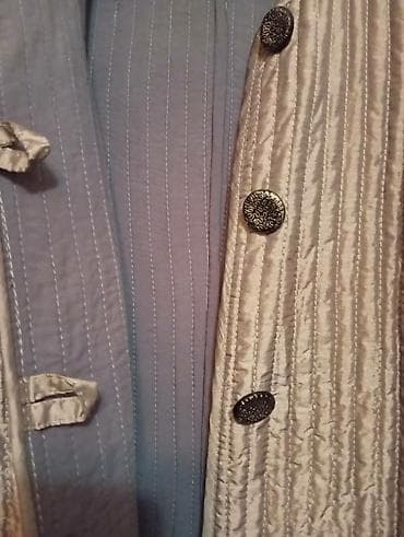 Бомберлер: Чапан женский ручная работа, натуральные ткани: тафта, бархат, х.б lalafo.kg да — 5 Бомберлер: Чапан женский ручная работа, натуральные ткани: тафта, бархат, х.б — 5