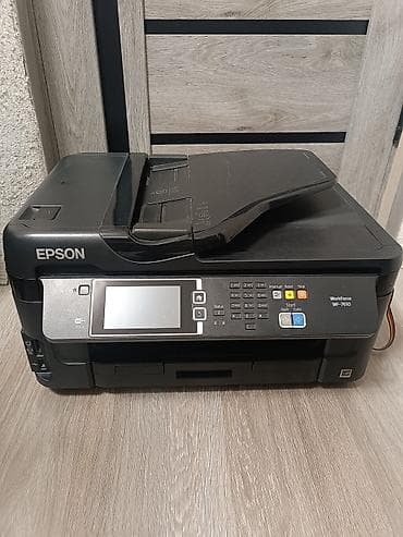 Epson workforce wf-7610 А3 4-ех цветное мфу at lalafo.kg Epson workforce wf-7610 А3 4-ех цветное мфу