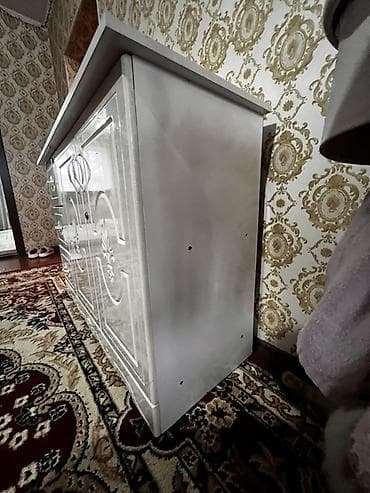 Bentley: Комод для одежды, Без зеркала, ЛДСП, цвет - Серый at lalafo.kg — 2 Bentley: Комод для одежды, Без зеркала, ЛДСП, цвет - Серый — 2