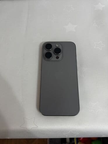 IPhone 15 Pro, Б/у, 256 ГБ, Графит, Зарядное устройство, Коробка, Чехол, 86 % at lalafo.kg IPhone 15 Pro, Б/у, 256 ГБ, Графит, Зарядное устройство, Коробка, Чехол, 86 %
