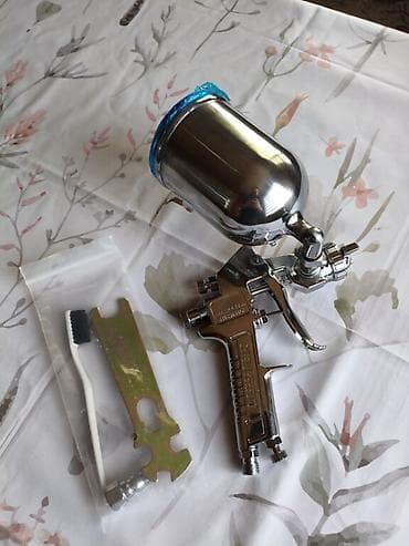 Кельмы: Пневматический краскопульт, Новый, В наличии at lalafo.kg — 1 Кельмы: Пневматический краскопульт, Новый, В наличии — 1