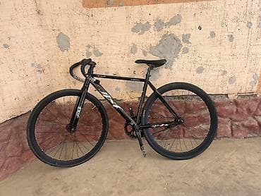 Фикс-байк (single speed) с дорожным рулём - Рама и вилка at lalafo.kg Фикс-байк (single speed) с дорожным рулём - Рама и вилка