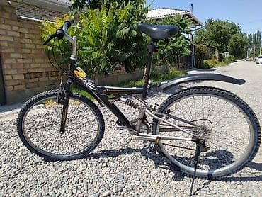 Горный велосипед, Рама M (156 - 178 см), Сталь, Б/у at lalafo.kg Горный велосипед, Рама M (156 - 178 см), Сталь, Б/у