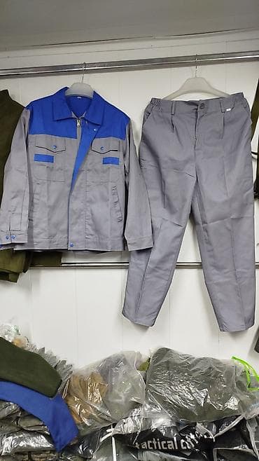 Костюм рабочий (куртка + брюки/полукомбинезон) Назначение: - Защита at lalafo.kg Костюм рабочий (куртка + брюки/полукомбинезон) Назначение: - Защита