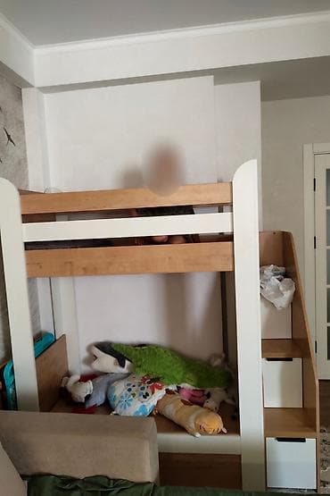 Балдар үчүн столдору: Продам двухъярусную детскую кровать. Два матраса идут в комплекте lalafo.kg да — 2 Балдар үчүн столдору: Продам двухъярусную детскую кровать. Два матраса идут в комплекте — 2