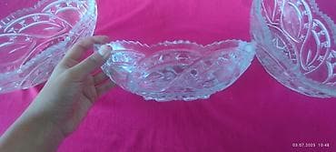 Продаю вазы количество три штуки. Можно использовать как для салатов at lalafo.kg Продаю вазы количество три штуки. Можно использовать как для салатов