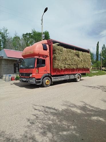 Грузоперевозки тентованным грузовиком Mercedes-Benz Atego - Тип at lalafo.kg Грузоперевозки тентованным грузовиком Mercedes-Benz Atego - Тип