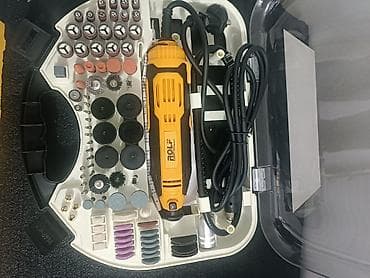 Гравер (мини-дрель) ROLF в кейсе с большим набором аксессуаров at lalafo.kg Гравер (мини-дрель) ROLF в кейсе с большим набором аксессуаров