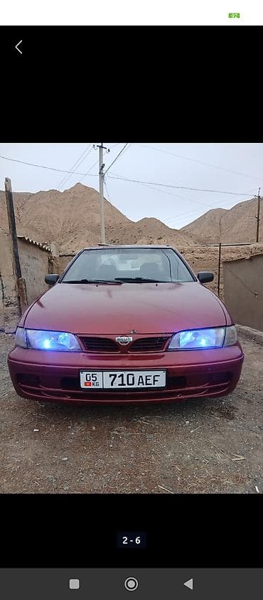Nissan Almera: 1998 г., 1.6 л, Автомат, Бензин, Седан at lalafo.kg Nissan Almera: 1998 г., 1.6 л, Автомат, Бензин, Седан