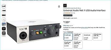 Микшер пульттар: Universal Audio Volt 1 USB аудиоинтерфейс Цена: 5 000 сом Продается lalafo.kg да — 1 Микшер пульттар: Universal Audio Volt 1 USB аудиоинтерфейс Цена: 5 000 сом Продается — 1