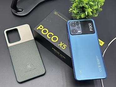 Poco X5 5G, Б/у, 256 ГБ, цвет - Синий, 2 SIM at lalafo.kg Poco X5 5G, Б/у, 256 ГБ, цвет - Синий, 2 SIM