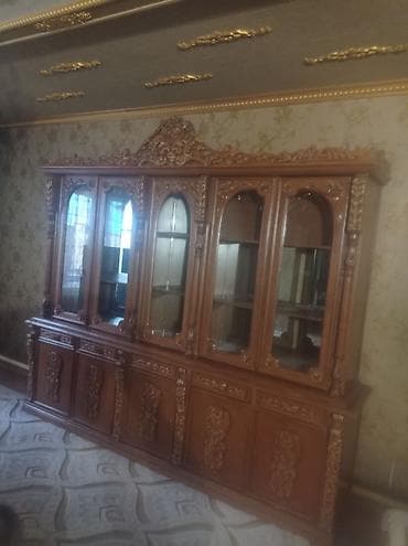 Гарнитур для зала, Б/у, Дерево, Самовывоз at lalafo.kg Гарнитур для зала, Б/у, Дерево, Самовывоз