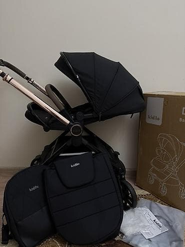 Детская прогулочная коляска Kidilo D900 - Компактная и легкая at lalafo.kg Детская прогулочная коляска Kidilo D900 - Компактная и легкая