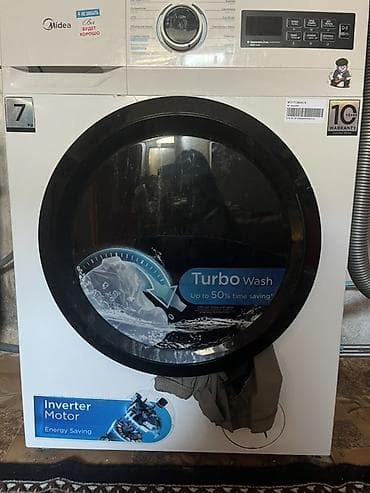 Срочно 🚨 Стиральная машина Midea, фронтальная загрузка. Торг уместен at lalafo.kg Срочно 🚨 Стиральная машина Midea, фронтальная загрузка. Торг уместен