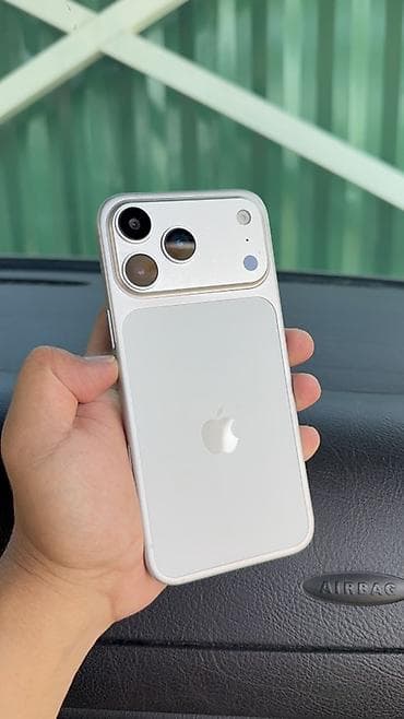 IPhone 17 Pro Max, Б/у, 1 ТБ, Белый, 100 % at lalafo.kg IPhone 17 Pro Max, Б/у, 1 ТБ, Белый, 100 %