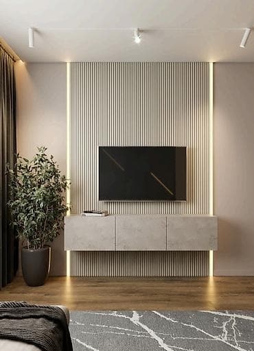 Гарнитур для зала на заказ, TV зона, Дизайн, проект at lalafo.kg Гарнитур для зала на заказ, TV зона, Дизайн, проект