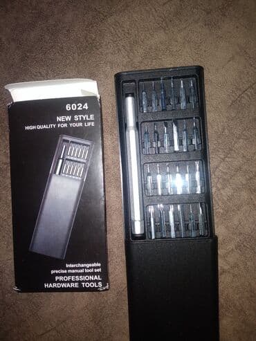 Кол араалар: Набор прецизионных отверток 25-в-1, многофункциональный инструмент для lalafo.kg да — 2 Кол араалар: Набор прецизионных отверток 25-в-1, многофункциональный инструмент для — 2