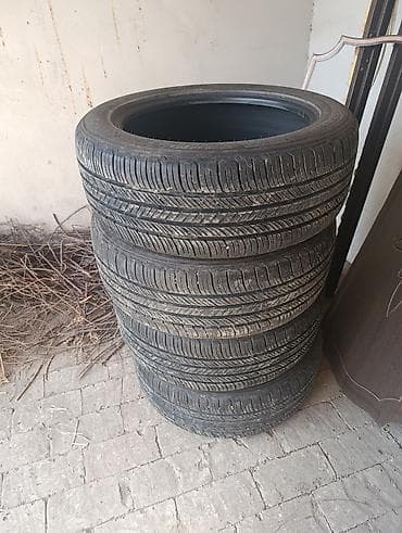 Шины 235 / 55 / R 19, Лето, Б/у, Комплект, Внедорожные (АТ/МТ), Корея, Kumho at lalafo.kg Шины 235 / 55 / R 19, Лето, Б/у, Комплект, Внедорожные (АТ/МТ), Корея, Kumho