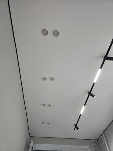 Натяжной потолок Матовое Монтаж at lalafo.kg Натяжной потолок Матовое Монтаж