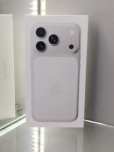 IPhone 17 Pro, Новый, 256 ГБ, Серебристый, Кабель, В рассрочку at lalafo.kg IPhone 17 Pro, Новый, 256 ГБ, Серебристый, Кабель, В рассрочку