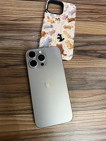 IPhone 16 Pro Max, Б/у, 512 ГБ, Серебристый, Чехол, 97 % at lalafo.kg IPhone 16 Pro Max, Б/у, 512 ГБ, Серебристый, Чехол, 97 %