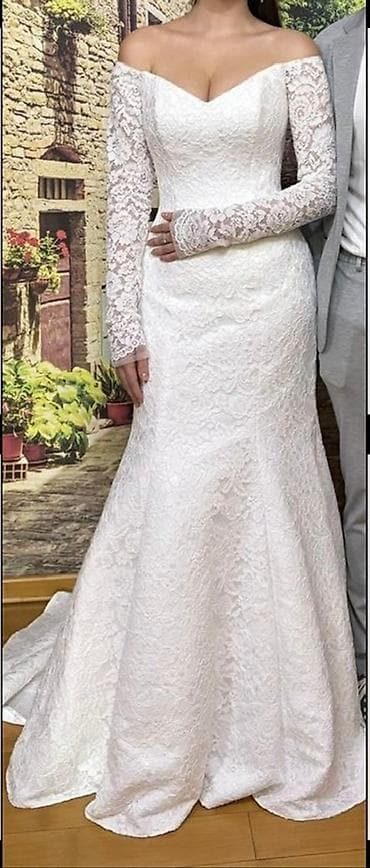 Вечернее платье, Русалка, Длинная модель, С рукавами, M at lalafo.kg Вечернее платье, Русалка, Длинная модель, С рукавами, M