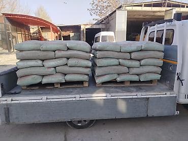 Цемент в мешках на поддонах - Фасовка: мешки (ориентировочно по 25–50 at lalafo.kg Цемент в мешках на поддонах - Фасовка: мешки (ориентировочно по 25–50