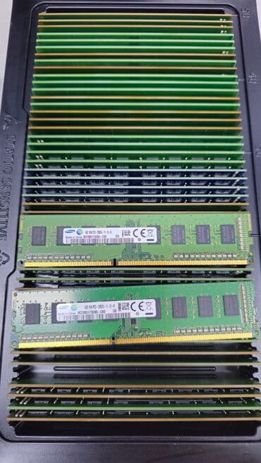 Оперативная память, Б/у, Samsung, 4 ГБ, DDR3, 1600 МГц, Для ПК at lalafo.kg Оперативная память, Б/у, Samsung, 4 ГБ, DDR3, 1600 МГц, Для ПК