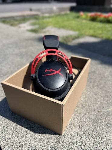 Проводные гарнитуры, HyperX, Новый, цвет - Черный at lalafo.kg Проводные гарнитуры, HyperX, Новый, цвет - Черный