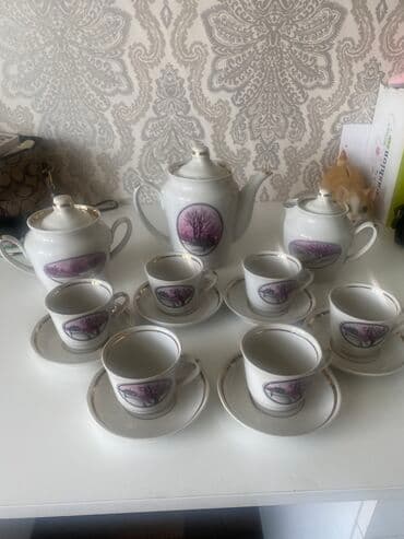 Кофейный сервис, абсолютно новый, со времён СССР at lalafo.kg Кофейный сервис, абсолютно новый, со времён СССР