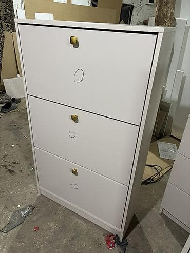 Тумба и подставка для обуви, Новый, Другой материал, Бесплатная доставка, цвет - Бежевый at lalafo.kg Тумба и подставка для обуви, Новый, Другой материал, Бесплатная доставка, цвет - Бежевый