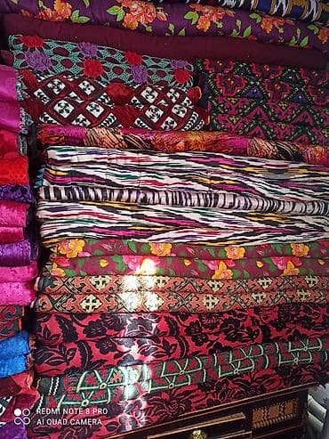 Сүлгүлөр: Ткани и покрывала с узорами и яркими оттенками - Большой выбор lalafo.kg да — 2 Сүлгүлөр: Ткани и покрывала с узорами и яркими оттенками - Большой выбор — 2