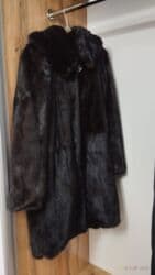 Шуба, Норка, По колено, С капюшоном, S at lalafo.kg Шуба, Норка, По колено, С капюшоном, S