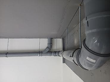 Монтаж внутренних канализационных систем ПВХ/ПП под потолком - at lalafo.kg Монтаж внутренних канализационных систем ПВХ/ПП под потолком -