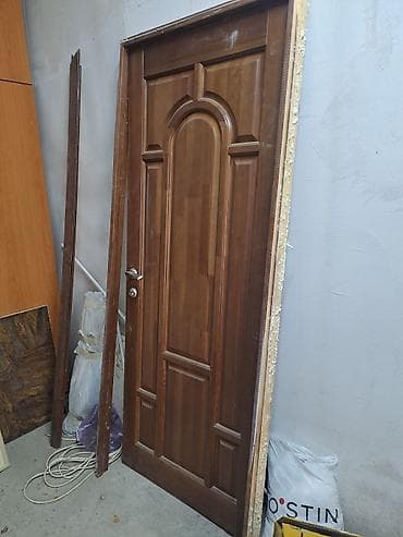 Металл сейф эшиктери: Деревянный дверь с косяком. дверь в комплекте с замком. из чисто lalafo.kg да — 2 Металл сейф эшиктери: Деревянный дверь с косяком. дверь в комплекте с замком. из чисто — 2